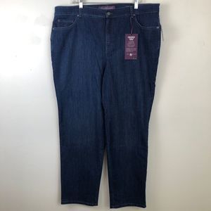 NWT Gloria Vanderbilt Amanda Size 18W Ultra Stretch Classic Tapered Jeans!!